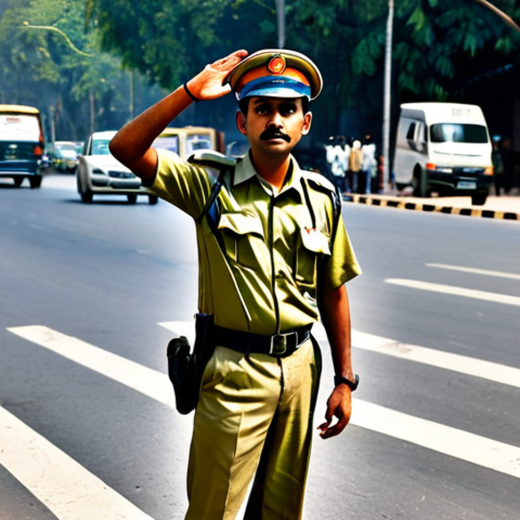 교통관리사 필기시험 단기 합격법 - **

"A professional traffic management officer, fully clothed in a Khaki uniform, directing traffic ...