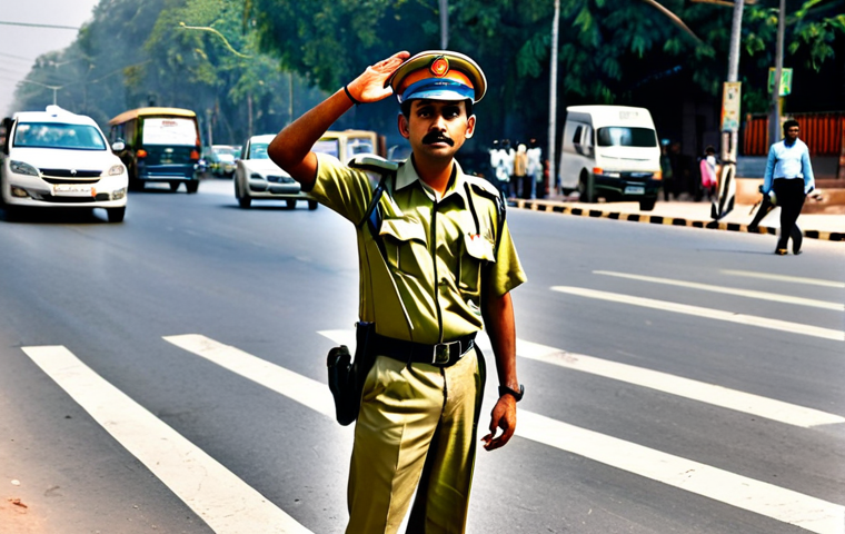 교통관리사 필기시험 단기 합격법 - **

"A professional traffic management officer, fully clothed in a Khaki uniform, directing traffic ...