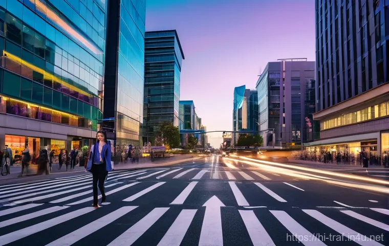 교통직 자격증의 실무 적용 사례 - Prompt 1: Urban Traffic Management - The Smart Intersection**