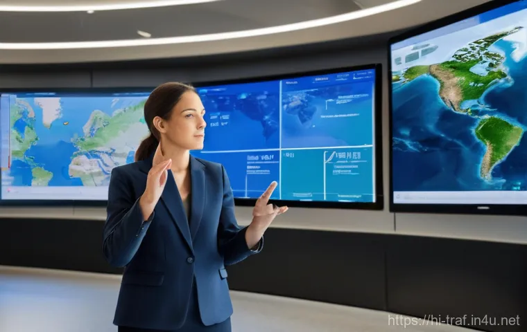 교통직 실무와 자격증 연관성 - **Prompt: Hands-On Expertise**
    A dynamic outdoor scene at a bustling transportation yard or a ch...