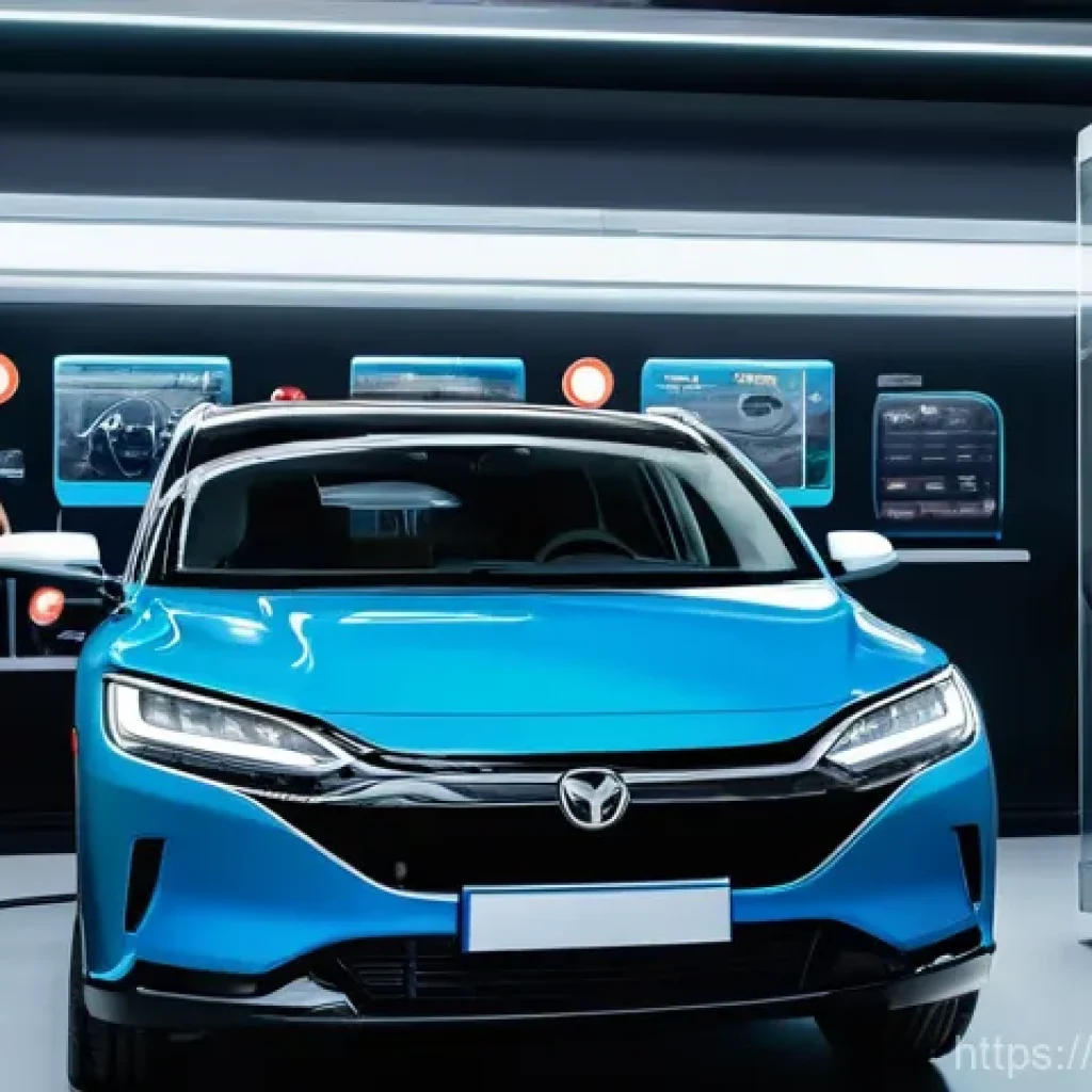 교통직 커리어 성공 사례 - **Prompt 1: The Electric Vehicle Mechanic of Tomorrow**
    "A bright, modern, and clean electric ve...